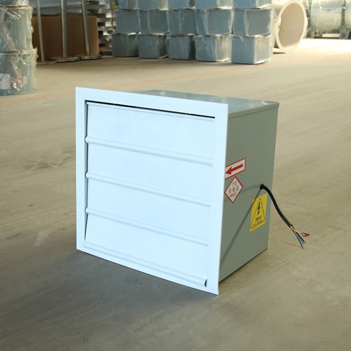 方形壁式軸流風(fēng)機(jī)